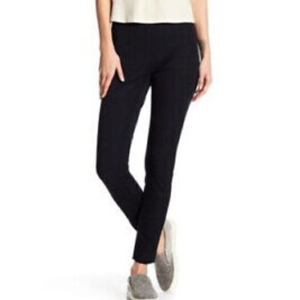 Theory Navalane Jetty Slim Stretchy Ankle Pants 0 Black